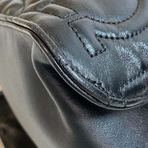 Salvatore Ferragamo quilted chain handbag, Gancini black, for women - Picture 5 of 15